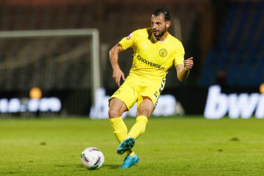 Jose Gomes, Estadio Belediyesi Rio Maior 'da (Maciej Rogowski) Casa Pia ve CD Nacional takımları arasında oynanan Liga Portekiz maçı sırasında görüldü.)