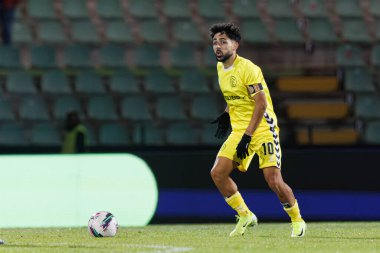 Luis Esteves, Estadio Belediyesi Rio Maior 'da (Maciej Rogowski) Casa Pia ve CD Nacional takımları arasında oynanan Liga Portekiz maçı sırasında görüldü.)