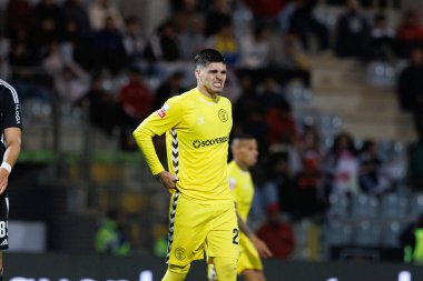 Estadio Municipal Rio Maior 'da (Maciej Rogowski) Casa Pia ve CD Nacional takımları arasında oynanan Liga Portekiz maçı sırasında Isaac Tornich görüldü.)