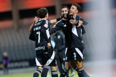Ruben Kluivert, Casa Pia ve CD Nacional takımları arasında oynanan Liga Portekiz maçında Estadio Belediyesi Rio Maior 'da (Maciej Rogowski)