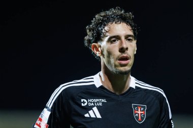 Nuno Moreira, Estadio Belediyesi Rio Maior 'daki (Maciej Rogowski) Casa Pia ve CD Nacional takımları arasında oynanan Liga Portekiz maçı sırasında görüldü.)