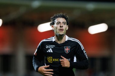 Nuno Moreira, Estadio Belediyesi Rio Maior 'daki (Maciej Rogowski) Casa Pia ve CD Nacional takımları arasında oynanan Liga Portekiz maçı sırasında görüldü.)