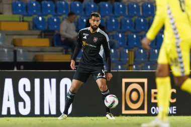 Joao Goulart, Estadio Belediyesi Rio Maior 'daki (Maciej Rogowski) Casa Pia ve CD Nacional takımları arasında oynanan Liga Portekiz maçı sırasında görüldü.)