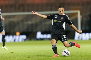 Leonardo Lelo, Estadio Belediyesi Rio Maior 'da (Maciej Rogowski) Casa Pia ve CD Nacional takımları arasında oynanan Liga Portekiz maçı sırasında görüldü.)