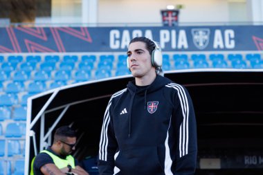 Gaizka Larrazabal, Estadio Belediyesi Rio Maior 'daki (Maciej Rogowski) Casa Pia ve CD Nacional takımları arasında oynanan Liga Portekiz maçı sırasında görüldü.)