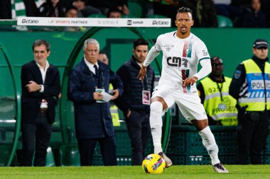 Luis Nani, Liga Portekiz maçı sırasında Estadio Jose Alvalade 'de (Maciej Rogowski) Sporting CP ve CF Estrela Amadora takımları arasında görüldü.)