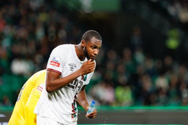 Estadio Jose Alvalade 'de (Maciej Rogowski) Sporting CP ve CF Estrela Amadora takımları arasında oynanan Liga Portekiz maçı sırasında Issiar Drame görüldü.)