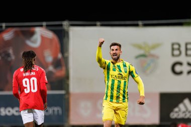 Andre Ceitil, Liga Portekiz 2 maçında Benfica B ve CD Tondela takımları arasında Benfica Kampüsü 'nde (Maciej Rogowski)