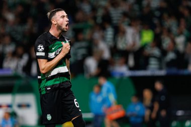 Zeno Debast UEFA Şampiyonlar Ligi maçında Sporting CP ve Manchester City FC takımları arasında görüldü (Maciej Rogowski)