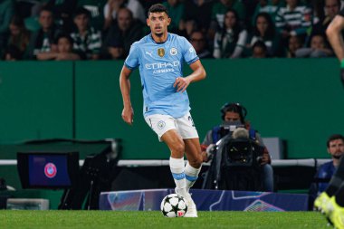 Matheus Nunes UEFA Şampiyonlar Ligi maçında Sporting CP ve Manchester City FC takımları arasında görüldü (Maciej Rogowski)