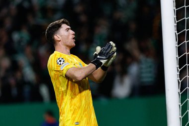 Franco Israel UEFA Şampiyonlar Ligi maçında Sporting CP ve Manchester City FC (Maciej Rogowski)