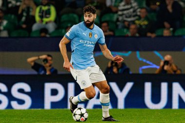 Josko Gvardiol UEFA Şampiyonlar Ligi maçında Sporting CP ve Manchester City FC takımları arasında görüldü (Maciej Rogowski)