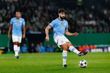 Josko Gvardiol UEFA Şampiyonlar Ligi maçında Sporting CP ve Manchester City FC takımları arasında görüldü (Maciej Rogowski)
