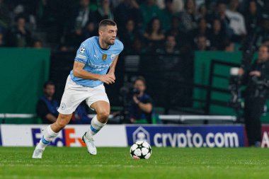 Mateo Kovaciç UEFA Şampiyonlar Ligi maçında Sporting CP ve Manchester City FC takımları arasında görüldü (Maciej Rogowski)