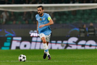 Bernardo Silva UEFA Şampiyonlar Ligi maçında Sporting CP ve Manchester City FC takımları arasında görüldü (Maciej Rogowski)