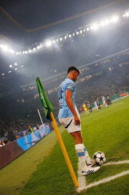 Matheus Nunes UEFA Şampiyonlar Ligi maçında Sporting CP ve Manchester City FC takımları arasında görüldü (Maciej Rogowski)