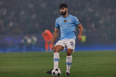 Josko Gvardiol UEFA Şampiyonlar Ligi maçında Sporting CP ve Manchester City FC takımları arasında görüldü (Maciej Rogowski)