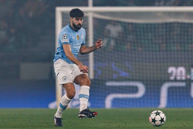 Josko Gvardiol UEFA Şampiyonlar Ligi maçında Sporting CP ve Manchester City FC takımları arasında görüldü (Maciej Rogowski)