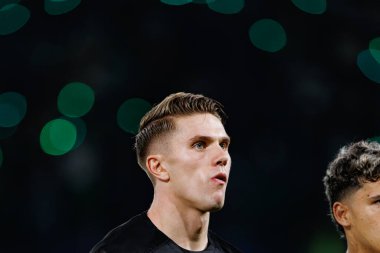 Viktor Gyokeres UEFA Şampiyonlar Ligi maçında Sporting CP ve Manchester City FC takımları arasında görüldü (Maciej Rogowski)