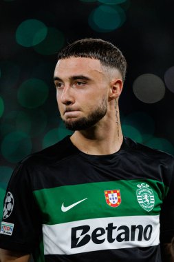 Zeno Debast UEFA Şampiyonlar Ligi maçında Sporting CP ve Manchester City FC takımları arasında görüldü (Maciej Rogowski)