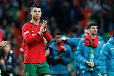 Cristiano Ronaldo, UEFA Uluslar Ligi maçında Portekiz ve Polonya milli takımları arasında Estadio do Dragao 'da görüldü (Maciej Rogowski)