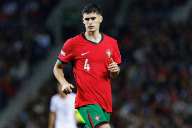 Antonio Silva, UEFA Uluslar Ligi maçında Portekiz ve Polonya milli takımları arasında Estadio do Dragao 'da görüldü (Maciej Rogowski)