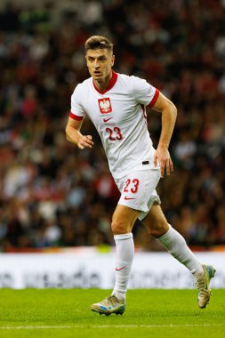 Krzysztof Piatek, UEFA Uluslar Ligi maçında Portekiz ve Polonya milli takımları arasında Estadio do Dragao 'da (Maciej Rogowski)