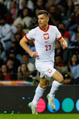 Krzysztof Piatek, UEFA Uluslar Ligi maçında Portekiz ve Polonya milli takımları arasında Estadio do Dragao 'da (Maciej Rogowski)