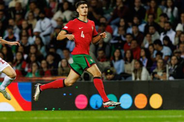 Antonio Silva, UEFA Uluslar Ligi maçında Portekiz ve Polonya milli takımları arasında Estadio do Dragao 'da görüldü (Maciej Rogowski)
