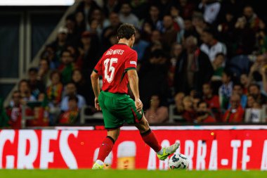 Joao Neves, UEFA Uluslar Ligi maçında Portekiz ve Polonya milli takımları arasında Estadio do Dragao 'da görüldü (Maciej Rogowski)