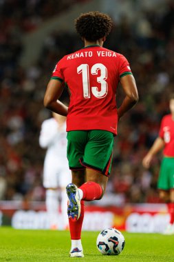 Renato Veiga, UEFA Uluslar Ligi maçında Portekiz ve Polonya milli takımları arasında Estadio do Dragao 'da görüldü (Maciej Rogowski)