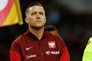 Piotr Zielinski, UEFA Uluslar Ligi maçında Portekiz ve Polonya milli takımları arasında Estadio do Dragao 'da görüldü (Maciej Rogowski)