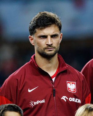 Bartosz Bereszynski, Portekiz ve Polonya milli takımları arasında Estadio do Dragao 'da oynanan UEFA Uluslar Ligi maçında görüldü (Maciej Rogowski)