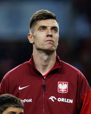 Krzysztof Piatek, UEFA Uluslar Ligi maçında Portekiz ve Polonya milli takımları arasında Estadio do Dragao 'da (Maciej Rogowski)