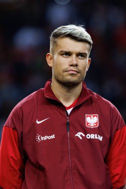 Kamil Piatkowski, UEFA Uluslar Ligi maçında Portekiz ve Polonya milli takımları arasında Estadio do Dragao 'da görüldü (Maciej Rogowski)