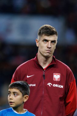 Krzysztof Piatek, UEFA Uluslar Ligi maçında Portekiz ve Polonya milli takımları arasında Estadio do Dragao 'da (Maciej Rogowski)