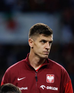 Krzysztof Piatek, UEFA Uluslar Ligi maçında Portekiz ve Polonya milli takımları arasında Estadio do Dragao 'da (Maciej Rogowski)