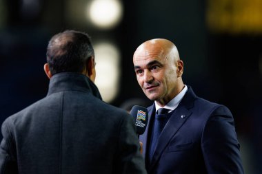 Roberto Martinez, Portekiz ve Polonya milli takımları arasında Estadio do Dragao 'da oynanan UEFA Uluslar Ligi maçında görüldü (Maciej Rogowski)