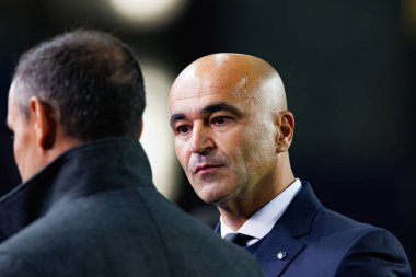 Roberto Martinez, Portekiz ve Polonya milli takımları arasında Estadio do Dragao 'da oynanan UEFA Uluslar Ligi maçında görüldü (Maciej Rogowski)