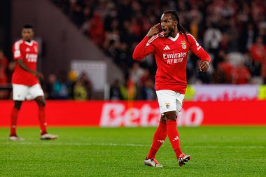 Liga Portekiz maçı sırasında Estadio Da Luz 'da SL Benfica ve FC Porto takımları arasında Renato Sanches görüldü (Maciej Rogowski)