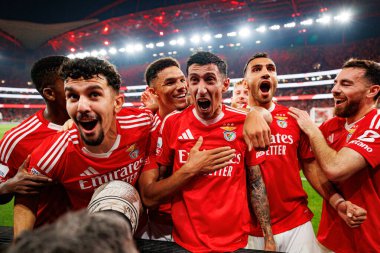 Angel Di Maria, Liga Portekiz maçında SL Benfica ve FC Porto takımları arasında Estadio Da Luz 'da (Maciej Rogowski)