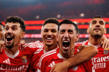 Angel Di Maria, Liga Portekiz maçında SL Benfica ve FC Porto takımları arasında Estadio Da Luz 'da (Maciej Rogowski)