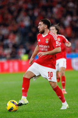 Orkun Kokcu seen  during Liga Portugal game between teams of SL Benfica and FC Porto at Estadio Da Luz (Maciej Rogowski)