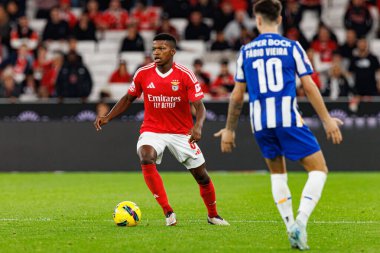 Florentino Luis, Liga Portekiz maçında SL Benfica ve FC Porto takımları arasında Estadio Da Luz 'da görüldü (Maciej Rogowski)