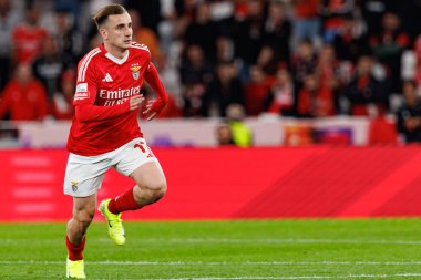 Kerem Akturkoglu, Liga Portekiz maçı sırasında Estadio Da Luz 'da SL Benfica ve FC Porto takımları arasında görüldü (Maciej Rogowski)