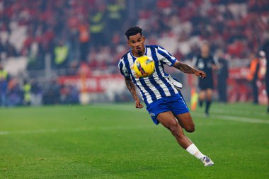 Wenderson Galeno, Liga Portekiz maçı sırasında Estadio Da Luz 'da SL Benfica ve FC Porto takımları arasında görüldü (Maciej Rogowski)