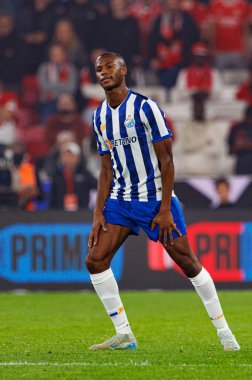 Tiago Djalo, Liga Portekiz maçı sırasında Estadio Da Luz 'da SL Benfica ve FC Porto takımları arasında görüldü (Maciej Rogowski)