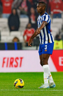 Tiago Djalo, Liga Portekiz maçı sırasında Estadio Da Luz 'da SL Benfica ve FC Porto takımları arasında görüldü (Maciej Rogowski)
