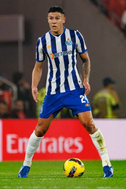 Nehuen Perez, Liga Portekiz maçı sırasında Estadio Da Luz 'da SL Benfica ve FC Porto takımları arasında görüldü (Maciej Rogowski)