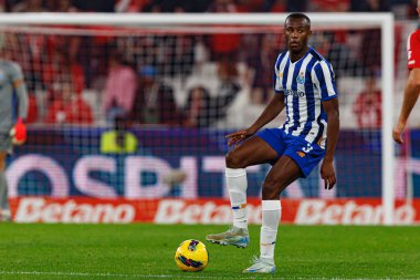 Tiago Djalo, Liga Portekiz maçı sırasında Estadio Da Luz 'da SL Benfica ve FC Porto takımları arasında görüldü (Maciej Rogowski)